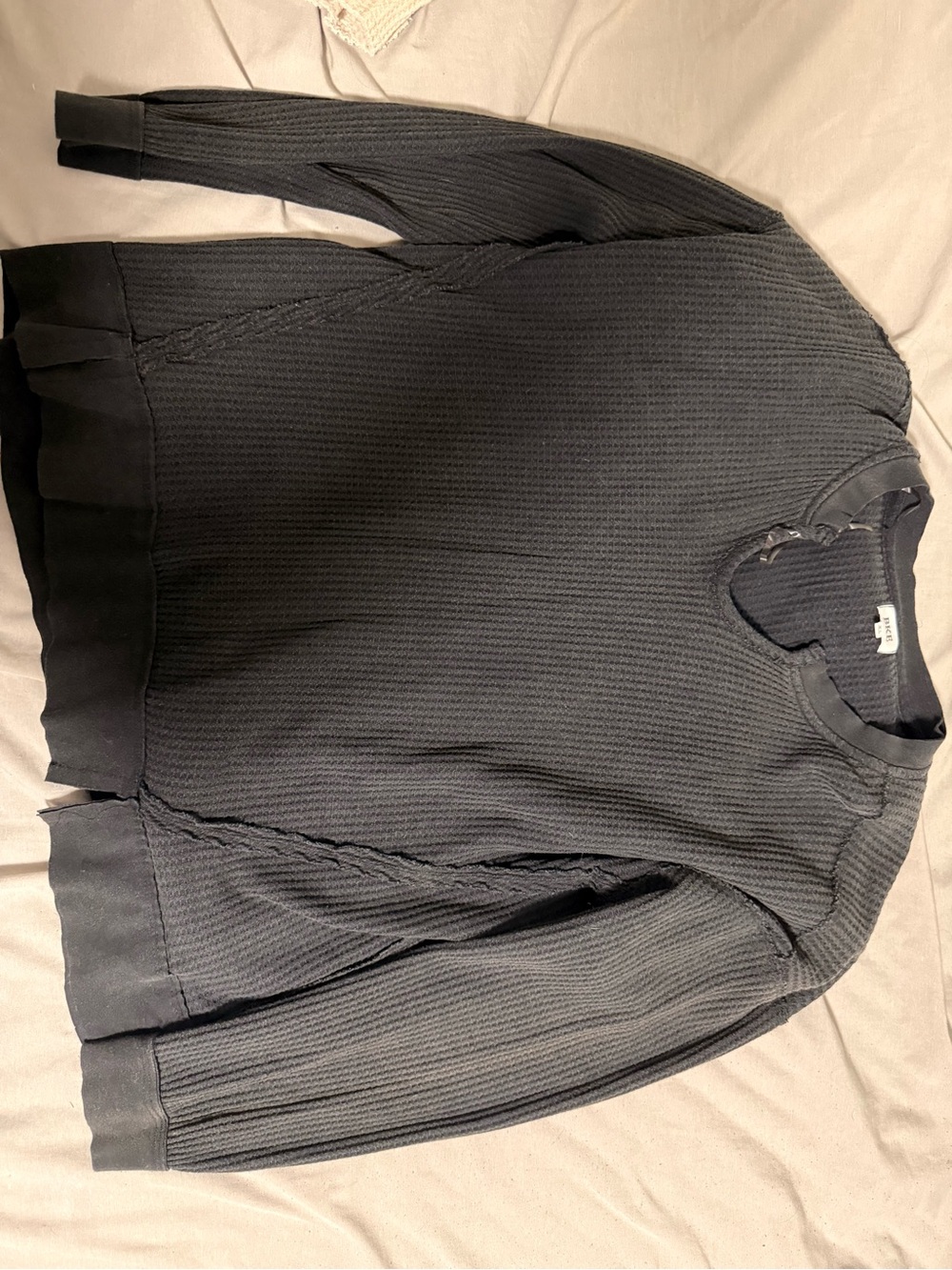 Women’s Black Crewneck Sweater